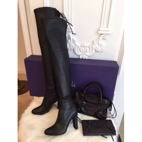 stuart wiesman over the knee high heels boots